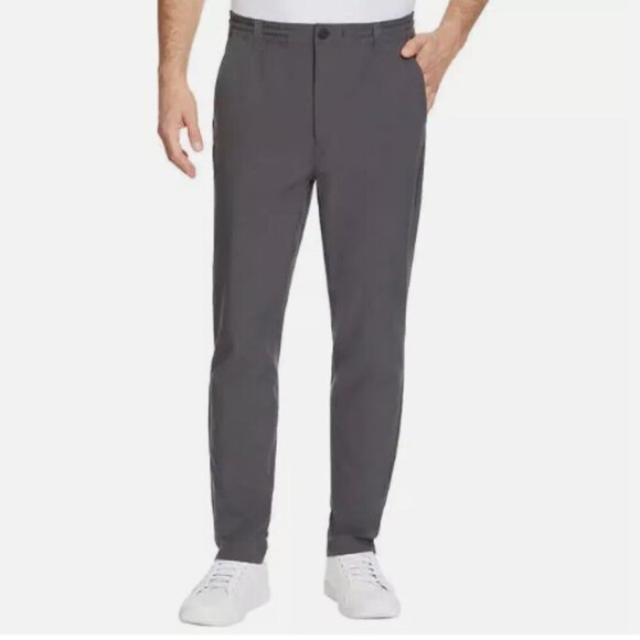 NEW Marc New York Mens 30 Commuter Pants  Andrew Marc Gray Slim-Fit - Picture 1 of 13